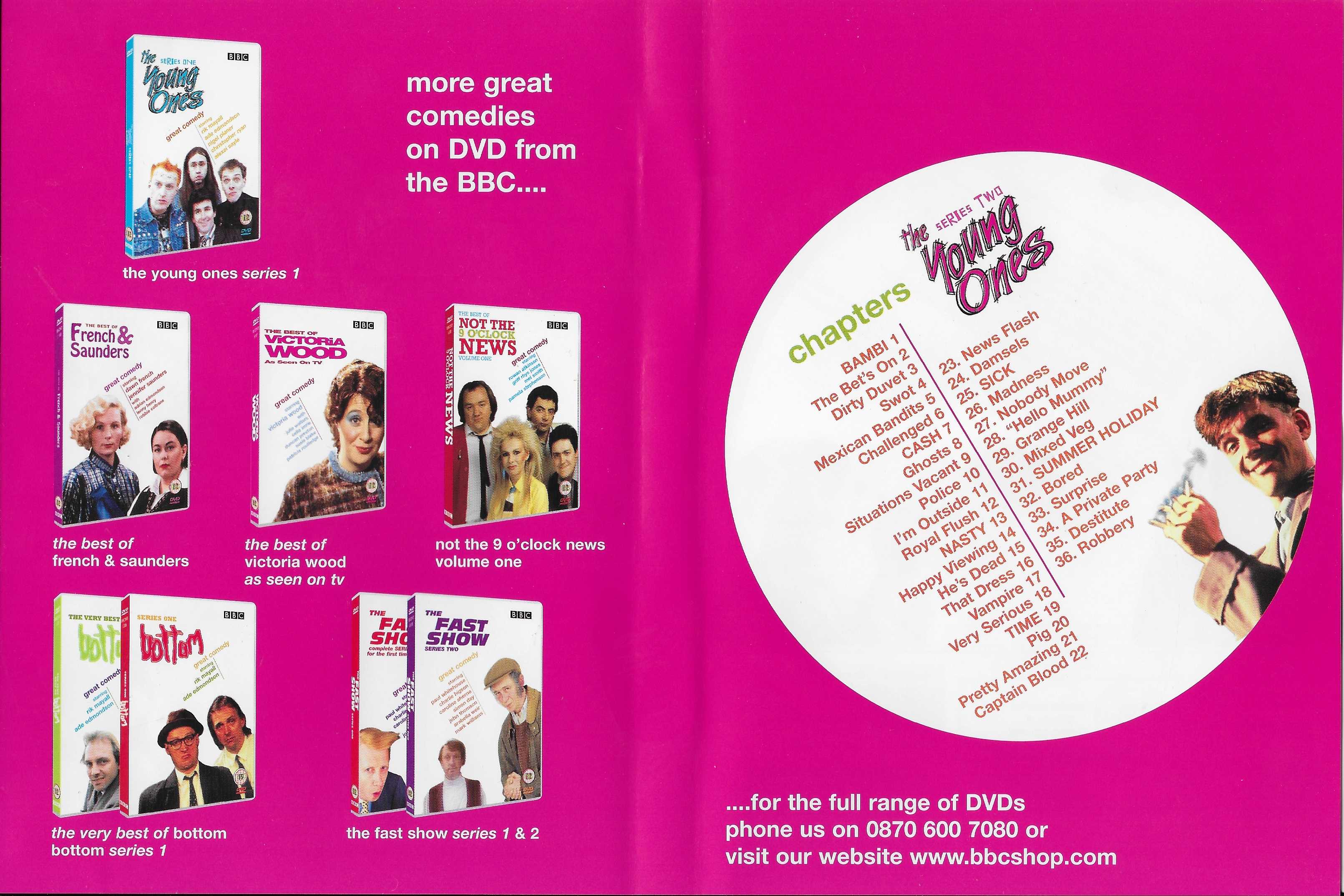 Middle of cover of BBCDVD 1171